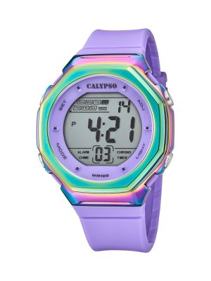 Часы Calypso фиолетовые