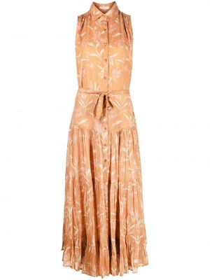 Trykt floral dress Mes Demoiselles oransje