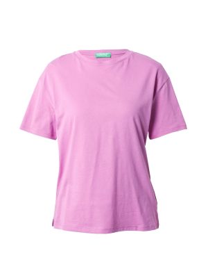 Pletené bavlnené priliehavé tričko United Colors Of Benetton