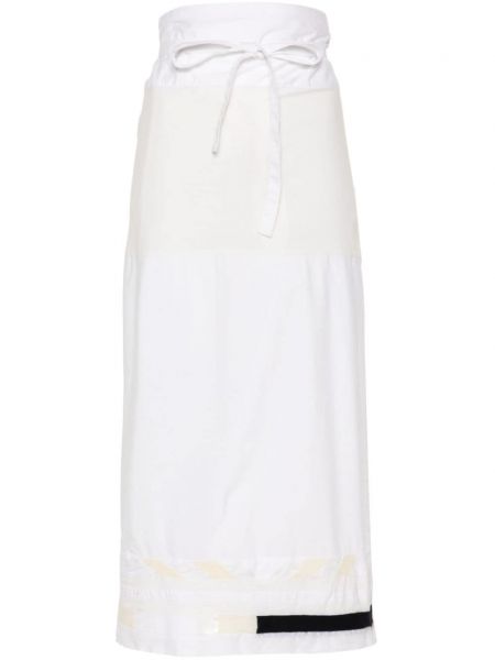Zawijana spódnica Comme Des Garçons Pre-owned biała