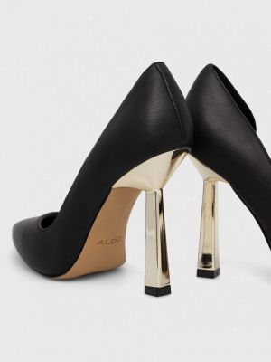 Pantofi cu toc cu toc cu model paisley Aldo negru