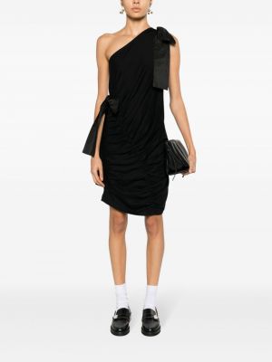 Kleid mit schleife Msgm schwarz