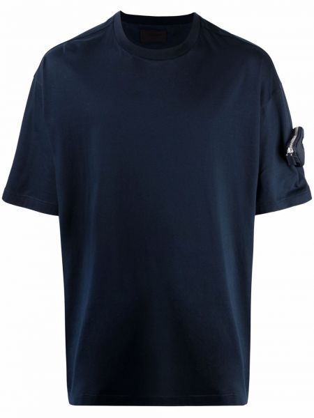 Camiseta con cremallera Prada azul