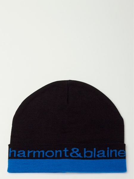 Черная шапка Harmont&blaine