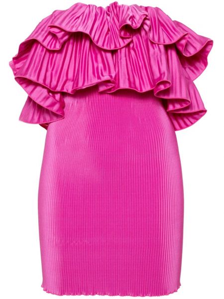 Trägerloses kleid L'idee pink