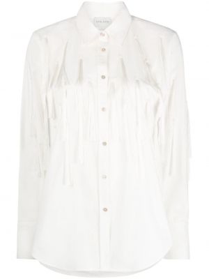 Bavlnená košeľa Forte Forte biela