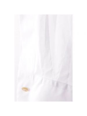 Blusa de algodón oversized Jil Sander blanco
