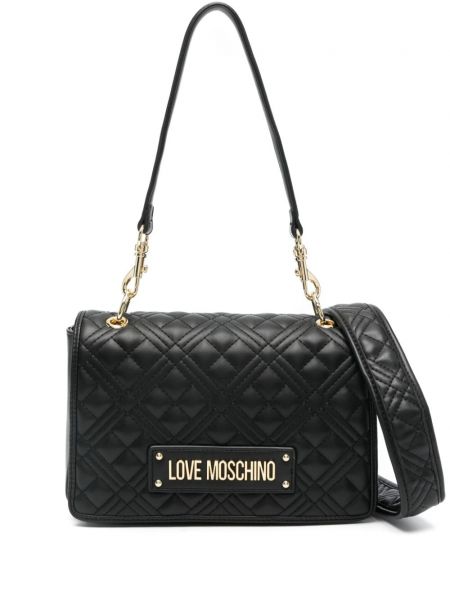 Crossbody torbica Love Moschino crna