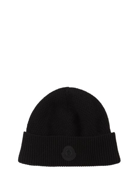 Ull lue Moncler svart