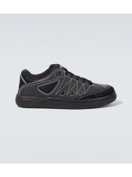 Δερμάτινα sneakers Kenzo μαύρο