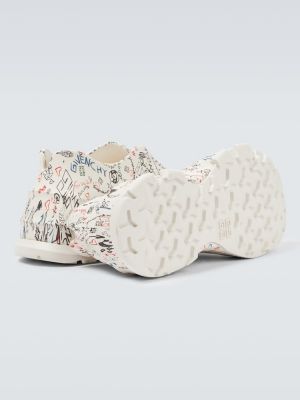Nizki čevlji s potiskom Givenchy bela