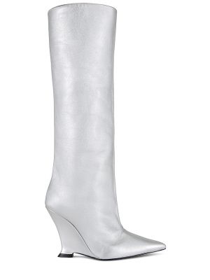 Stiefelette 3juin silber