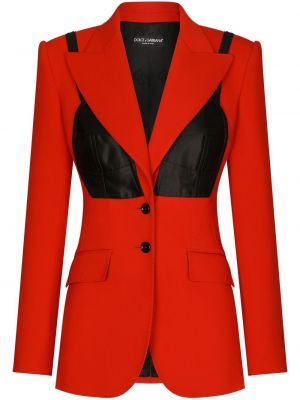 Blazer Dolce & Gabbana röd