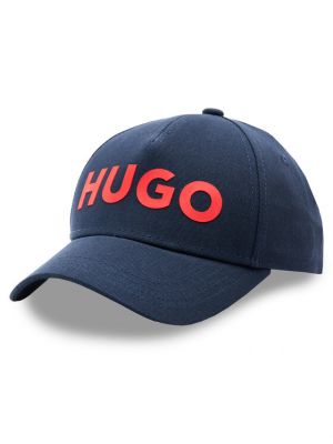 Cappello con visiera Hugo blu