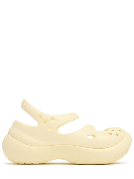 Zuecos Crocs blanco