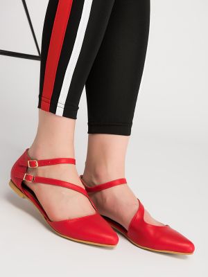 Balerinki Fox Shoes czerwone