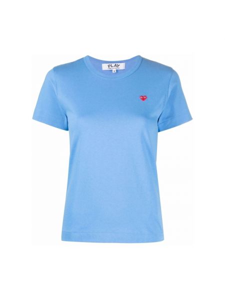 T-shirt Comme Des Garcons Play, niebieski