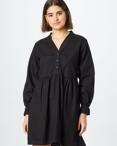Košeľové šaty Oasis čierna