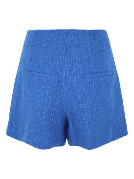 Shorts en tweed Veronica Beard bleu
