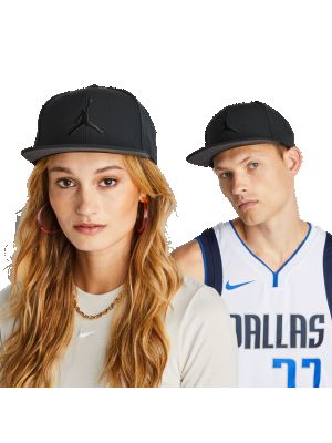Cappello con visiera Jordan nero