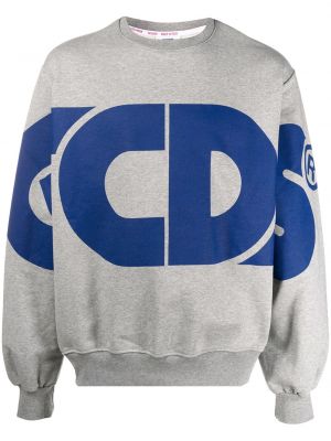 Overdimensjonert sweatshirt Gcds grå