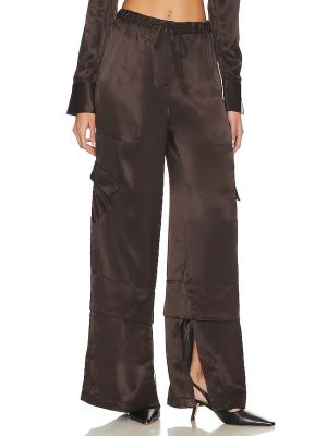 Pantalones cargo L'academie marrón