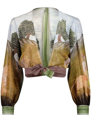 Bluza s potiskom Giambattista Valli
