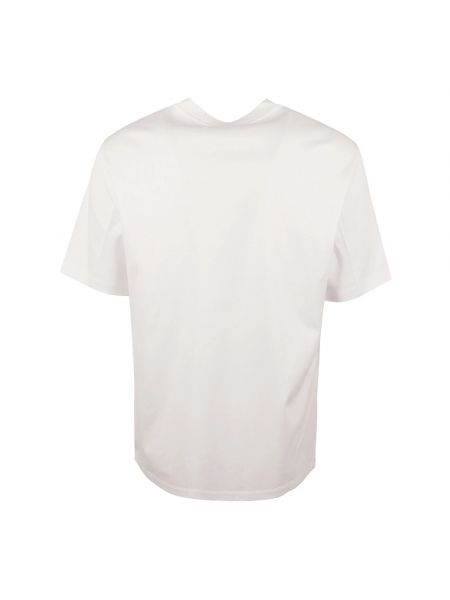 Koszulka bawełniana Brunello Cucinelli biała