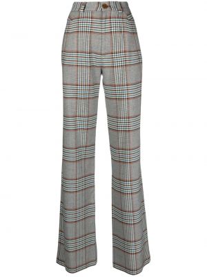 Pantaloni a quadri Vivienne Westwood blu