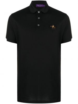 Brodert poloskjorte Ralph Lauren Purple Label