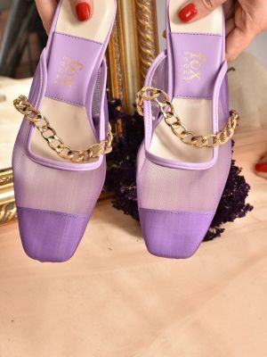 Domáce papuče Fox Shoes fialová