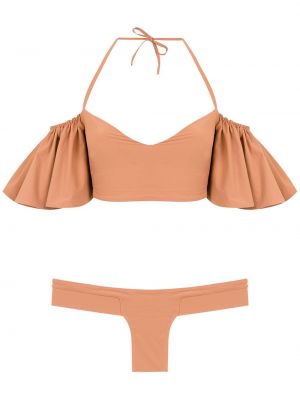 Bikini mit rüschen Amir Slama orange