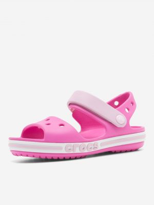 Sandály Crocs růžové