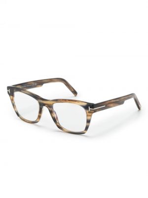 Dioptrické brýle Tom Ford Eyewear hnědé