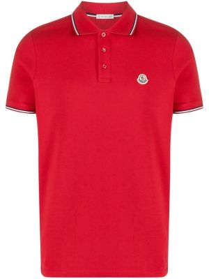 Polo majica Moncler crvena
