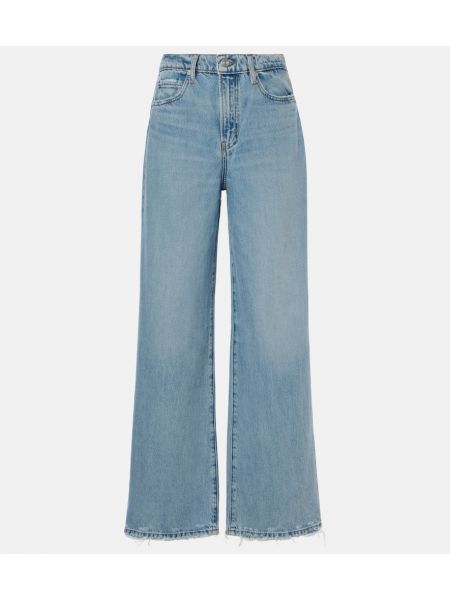 Højtaljet jeans Frame blå