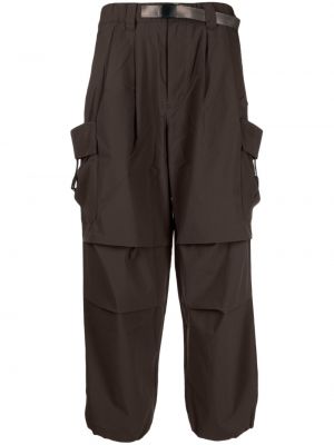 Pantalon cargo avec applique Spoonyard marron