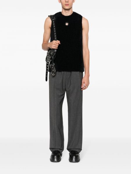 Kostkované rovné kalhoty Balenciaga