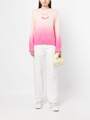 Pull brodé Ps Paul Smith rose