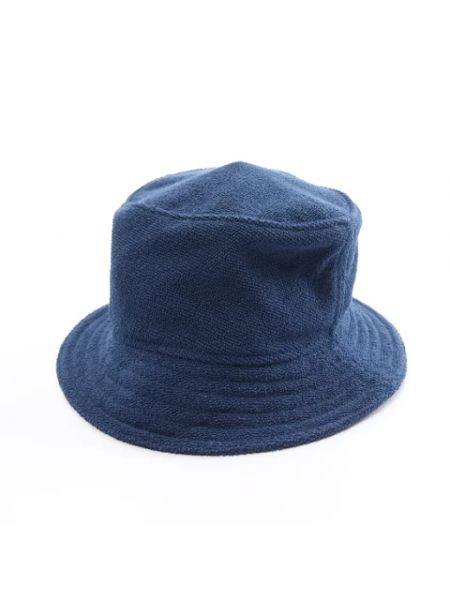 Sombrero retro Hermès Vintage azul
