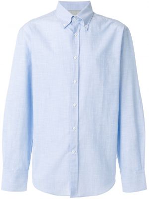 Marškiniai Brunello Cucinelli mėlyna