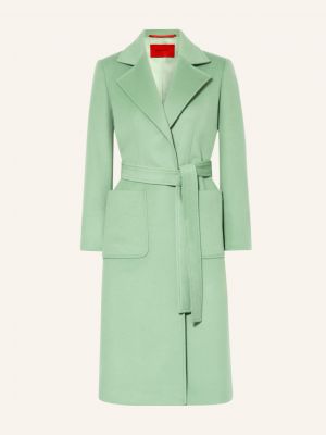 Vlněný kabát Max & Co. zelený