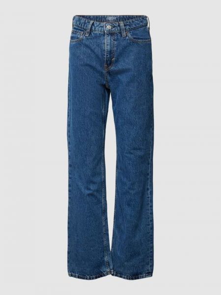 Niebieskie jeansy z kieszeniami Esprit