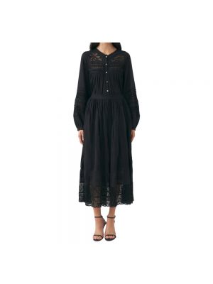 Długa spódnica koronkowa Antik Batik czarna