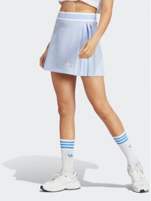 Mini spódniczka Adidas błękitna