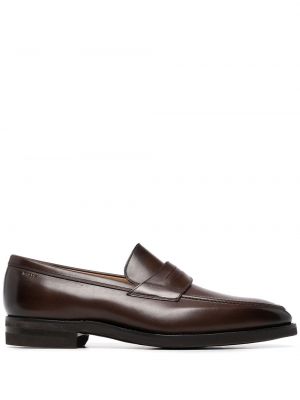 Skinn loafers Bally brun