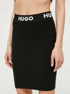 Mini spódniczka Hugo czarna
