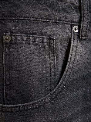 Zvonové džíny s oděrkami Jaded London černé