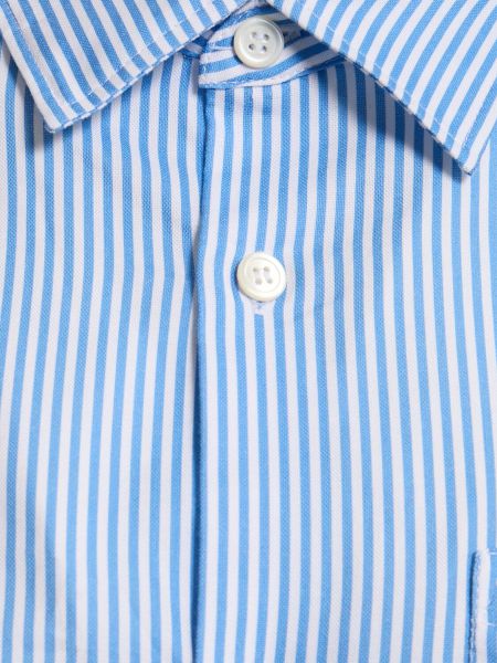 Koszula bawełniana A.p.c. niebieska