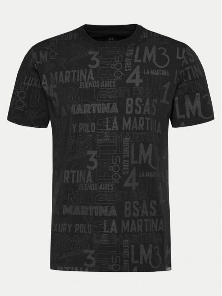 Μπλούζα La Martina μαύρο